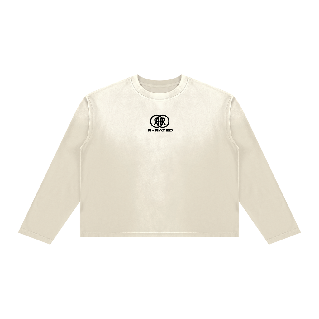 Unisex Sunfade Boxy Long Sleeve T-Shirt