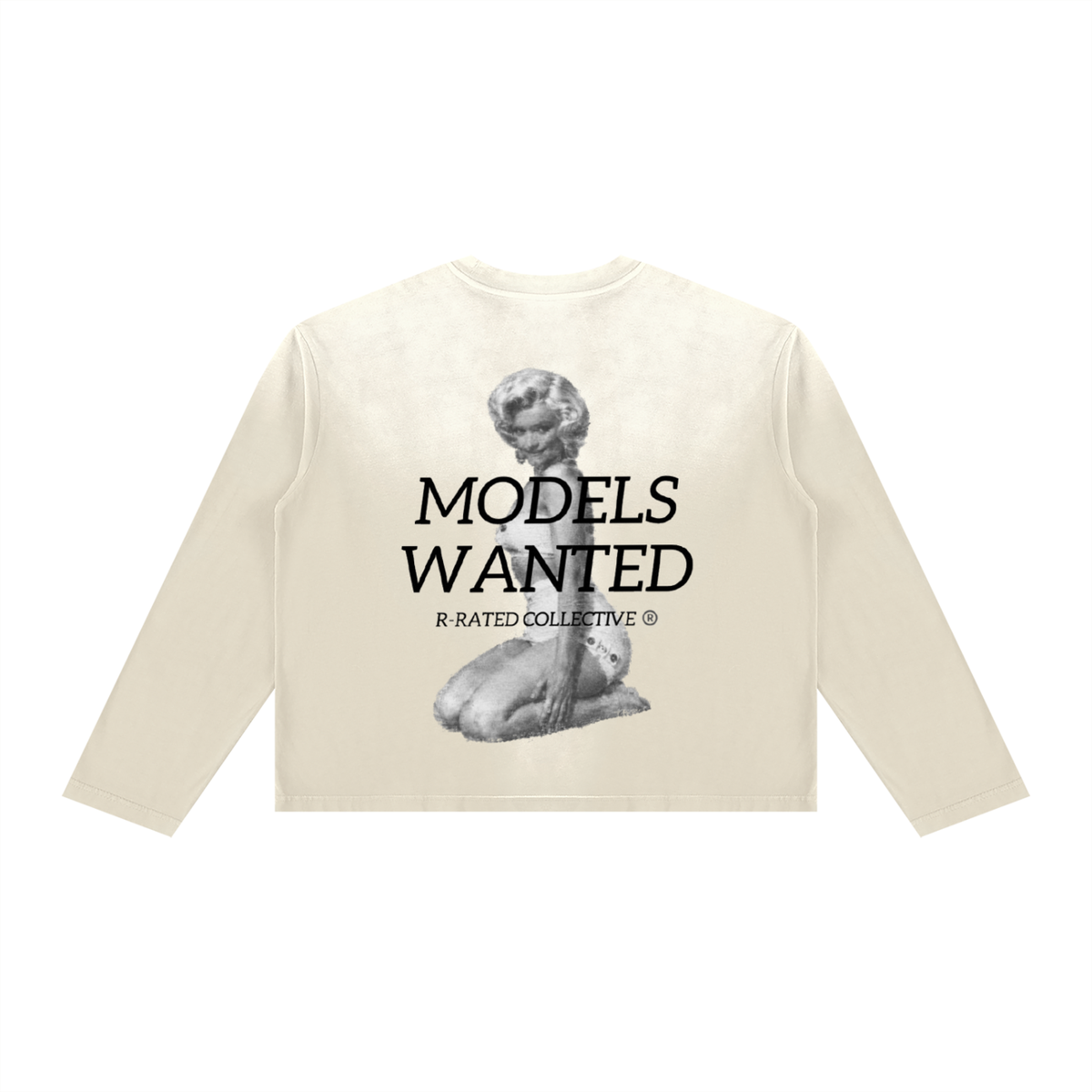 Unisex Sunfade Boxy Long Sleeve T-Shirt